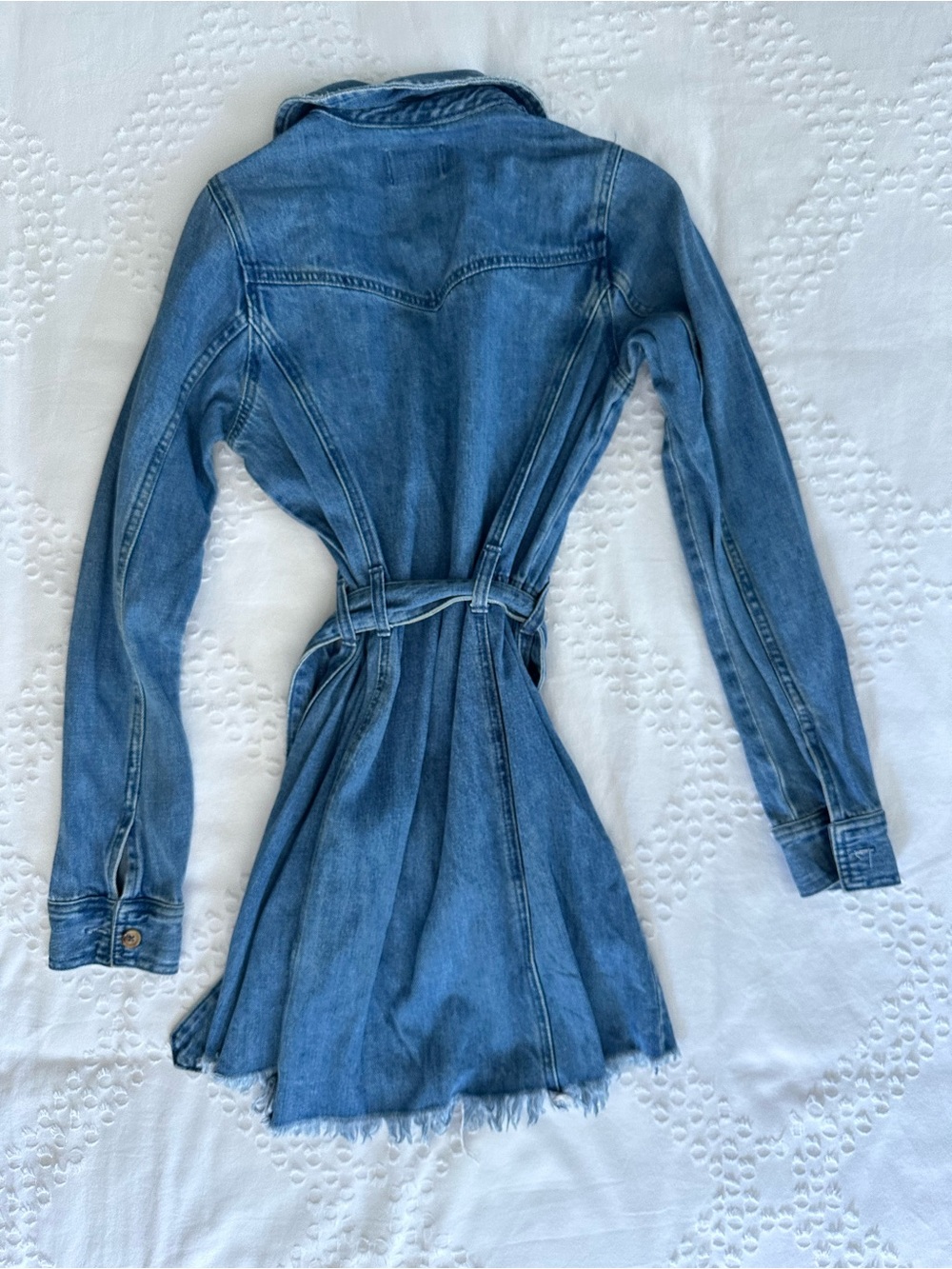 SHOW ME YOUR MUMU DURANGO DENIM DRESS Size Small - Picture 5 of 9